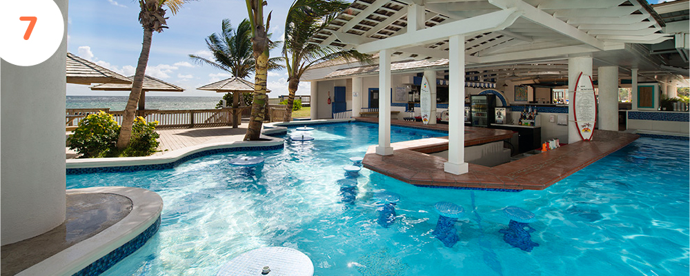Coconut Bay Hotel & Resort Swim-Up Bar